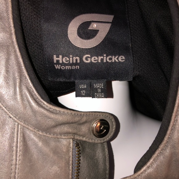 Hein Gericke Women’s Leather Motorcycle Jacket - Picture 9 of 12